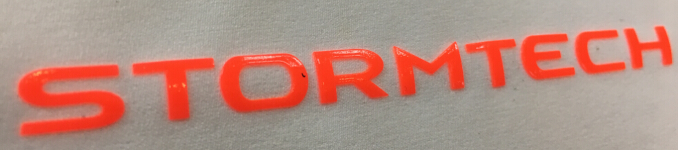 3D Screen Print Silicone Transfer Label